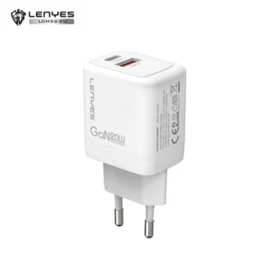 Cargador Lenyes para Smartphones 20w Tipo C - Tipo C Con Tecnología GAN
