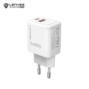 Cargador Lenyes para Smartphones 20w sin cable Con Tecnología GAN