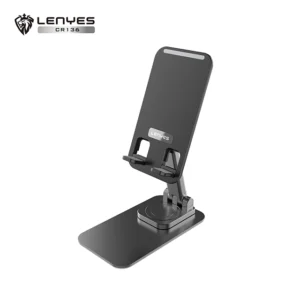 Soporte para celular ajustable, rotación 360 lenyes Cr136