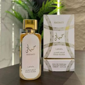 Hayaati Gold Elixir 100Ml Edp Unisex Lattafa Perfume-Inspirado En Armani Code Profumo - Giorgio Armani