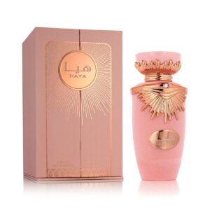 Lattafa Haya EDP 100 Ml Unisex- Inspirado en Flora by Gucci Gorgeous Gardenia